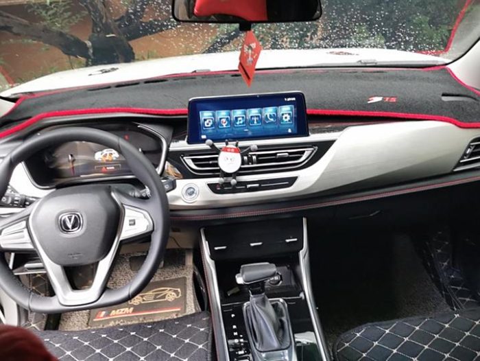 Changan CS75 2020 280T DCT Luxury National VI, Апрель 2020 г., пробег 26900 км. (Б/у) Передний — изображение 5