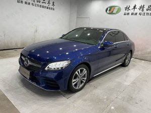 Mercedes-Benz C-Class 2021 C 200 L Fashion Sports Edition, Март 2021 г., пробег 25000 км. (Б/у) Задний