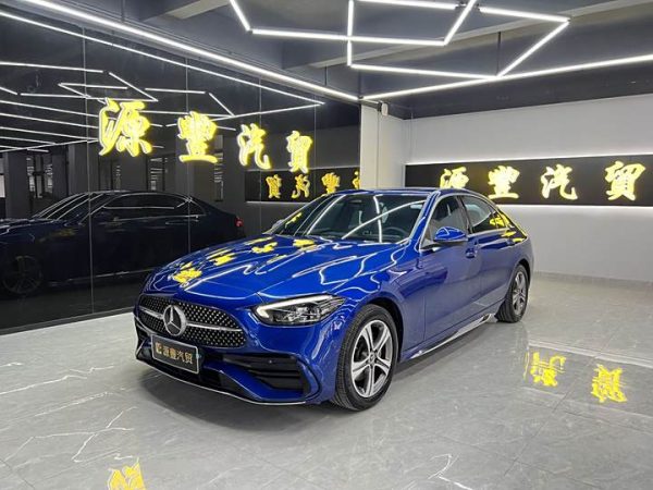 Mercedes-Benz C-Class 2022 C 200 L Sports Edition, Октябрь 2021 г., пробег 56000 км. (Б/у) Задний