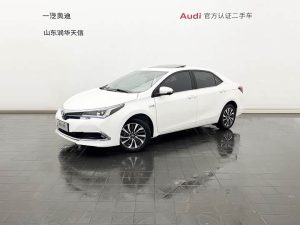 Corolla 2021 Hybrid 1.8L E-CVT Elite Edition, Июнь 2022 г., пробег 49000 км. (Б/у) Передний