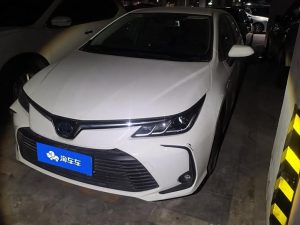 2021 Corolla Hybrid 1.8L E-CVT Pioneer Edition, Июль 2021 г., пробег 20800 км. (Б/у) Передний