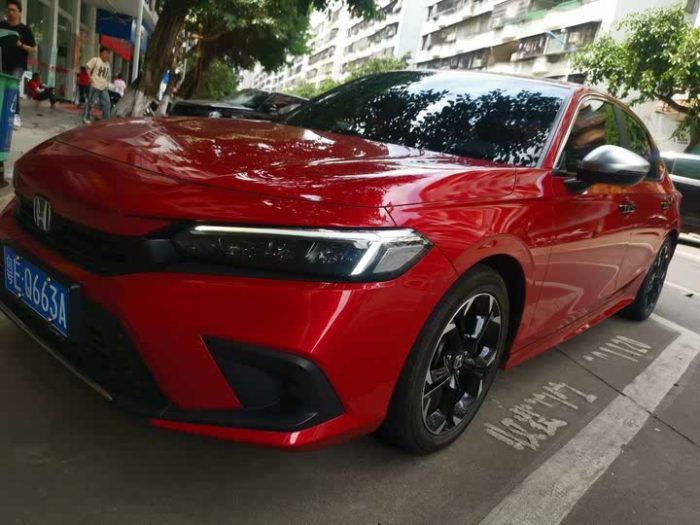 Civic 2023 2.0L e:HEV Sharp Edition, Март 2023 г., пробег 34000 км. (Б/у) Передний