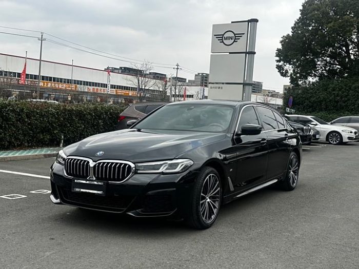 BMW 5 Series 2022 530Li Leading M Sport Package, Апрель 2022 г., пробег 44000 км. (Б/у) Задний