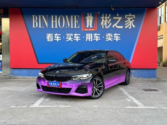 BMW 3 Series 2021 325Li M Sport Package, Декабрь 2020 г., пробег 33000 км. (Б/у) Задний