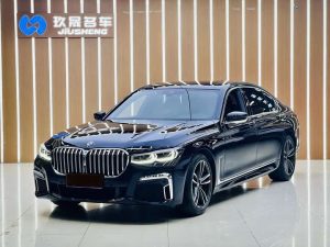 BMW 7 Series 2021 730Li M Sport Package, Декабрь 2021 г., пробег 26000 км. (Б/у) Задний
