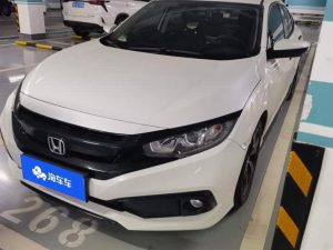 Civic 2019 220TURBO CVT Dynamic Edition National VI, Июль 2020 г., пробег 29500 км. (Б/у) Передний