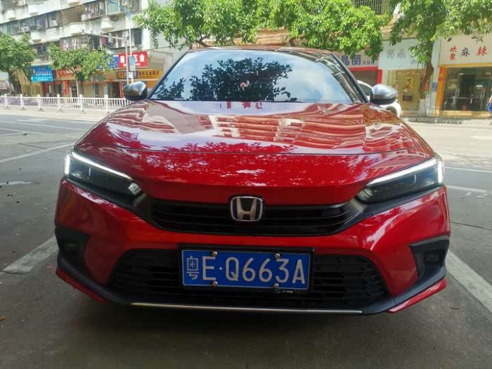 Civic 2023 2.0L e:HEV Sharp Edition, Март 2023 г., пробег 34000 км. (Б/у) Передний — изображение 2