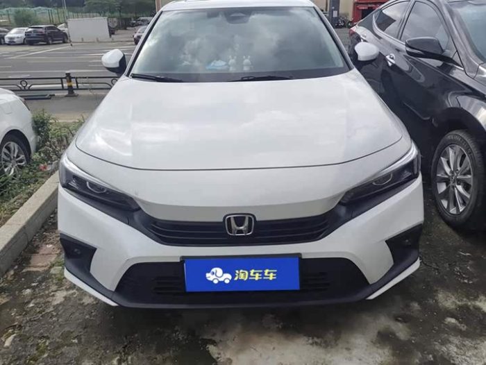 2022 Civic 240TURBO CVT Ignition Edition, Январь 2022 г., пробег 31600 км. (Б/у) Передний — изображение 2