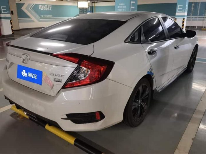 Civic 2019 220TURBO CVT Dynamic Edition National VI, Июль 2020 г., пробег 29500 км. (Б/у) Передний — изображение 2