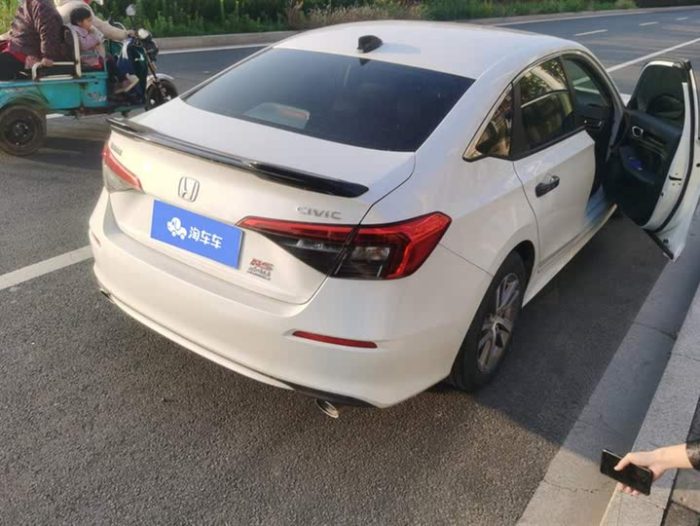 2023 Civic 240TURBO CVT Dynamic C-position Special Edition, Февраль 2023 г., пробег 16300 км. (Б/у) Передний — изображение 2