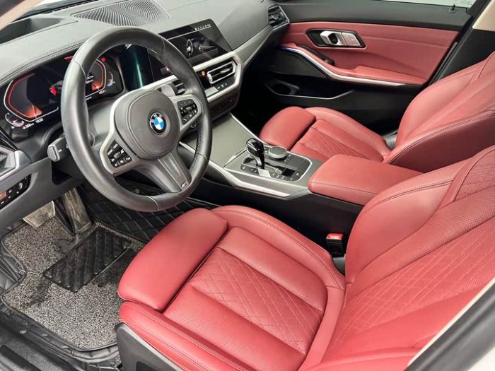 BMW 3 Series 2022 330Li xDrive M Sport Night Edition, Январь 2022 г., пробег 80000 км. (Б/у) Задний — изображение 3