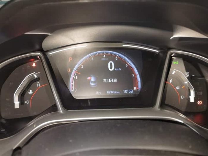 Civic 2019 220TURBO CVT Dynamic Edition National VI, Июль 2020 г., пробег 29500 км. (Б/у) Передний — изображение 6