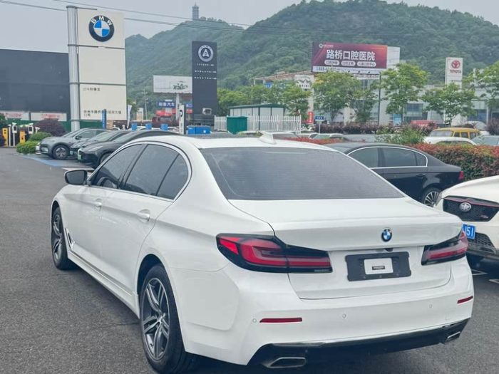 BMW 5 Series 2022 530Li Leading Luxury Package, Февраль 2022 г., пробег 71000 км. (Б/у) Задний — изображение 7