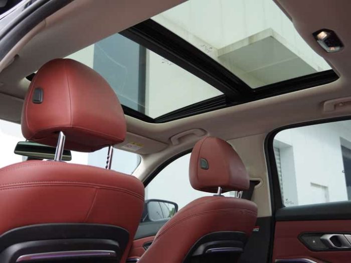BMW 3 Series 2022 325Li M Sport Night Edition, Февраль 2022 г., пробег 43000 км. (Б/у) Задний — изображение 7