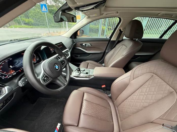 BMW 3 Series 2022 325Li M Sport Package, Январь 2022 г., пробег 80000 км. (Б/у) Задний — изображение 7