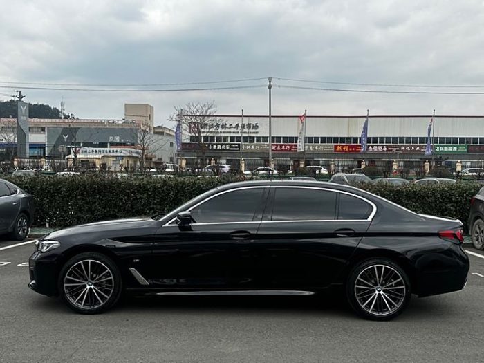 BMW 5 Series 2022 530Li Leading M Sport Package, Апрель 2022 г., пробег 44000 км. (Б/у) Задний — изображение 7