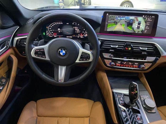 BMW 5 Series 2021 530Li Exclusive M Sport Package, Ноябрь 2020 г., пробег 29000 км. (Б/у) Задний — изображение 8