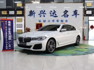 2021 BMW 5 Series 530Li Leading M Sport Package, Апрель 2021 г., пробег 78000 км. (Б/у) Задний