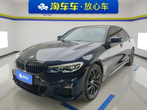 2022 BMW 3 Series 325Li M Sport Package, Июль 2022 г., пробег 47700 км. (Б/у) Задний