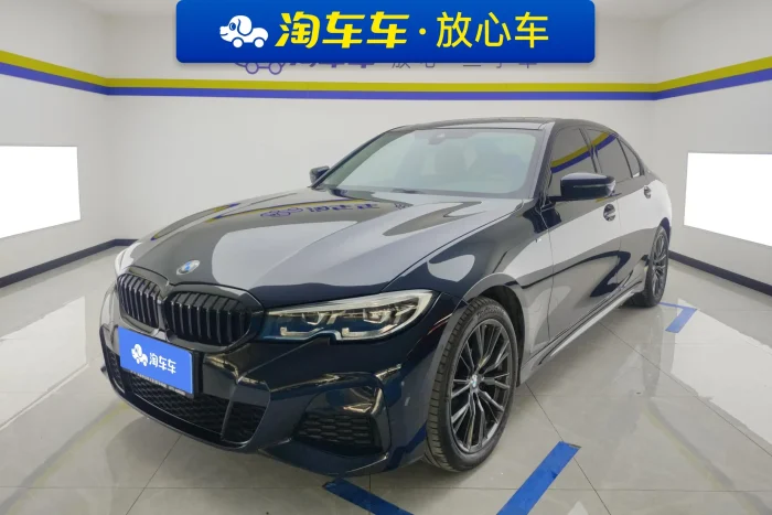 2022 BMW 3 Series 325Li M Sport Package, Июль 2022 г., пробег 47700 км. (Б/у) Задний