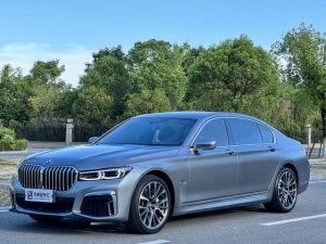 2021 BMW 7 Series 740Li xDrive Executive M Sport Package, Февраль 2021 г., пробег 47000 км. (Б/у) Задний