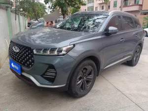 Tiggo 7 2022 Super Power Edition 1.5T CVT Super Hero, Декабрь 2021 г., пробег 42400 км. (Б/у) Передний