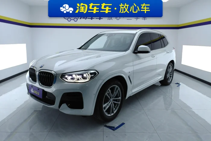 2021 BMW X3 xDrive28i M Sport Package, Июнь 2021 г., пробег 51900 км. (Б/у) Передний