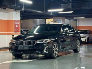 2021 BMW 5 Series 530Li xDrive Luxury Package, Декабрь 2020 г., пробег 48000 км. (Б/у) Задний