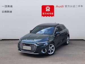 Audi A3 2022 Sportback 35 TFSI Fashionable Elegant Model, Июнь 2022 г., пробег 29900 км. (Б/у) Передний
