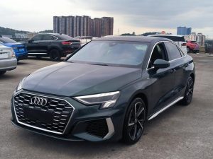 Audi A3 2021 A3L Limousine 35 TFSI Luxury Elegance, Апрель 2021 г., пробег 75000 км. (Б/у) Передний