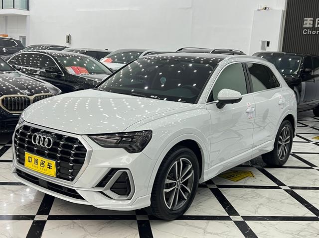 Audi Q3 2021 35 TFSI Progressive Dynamic Edition, Март 2021 г., пробег 33000 км. (Б/у) Передний