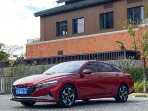 2021 Hyundai Elantra 1.5L CVT GLX Elite Edition, Август 2021 г., пробег 50000 км. (Б/у) Передний