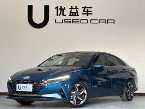 2021 Hyundai Elantra 1.5L CVT GLX Elite Edition, Апрель 2021 г., пробег 58300 км. (Б/у) Передний